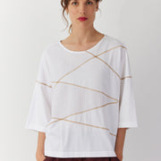 OVERLOCK STITCH TOP