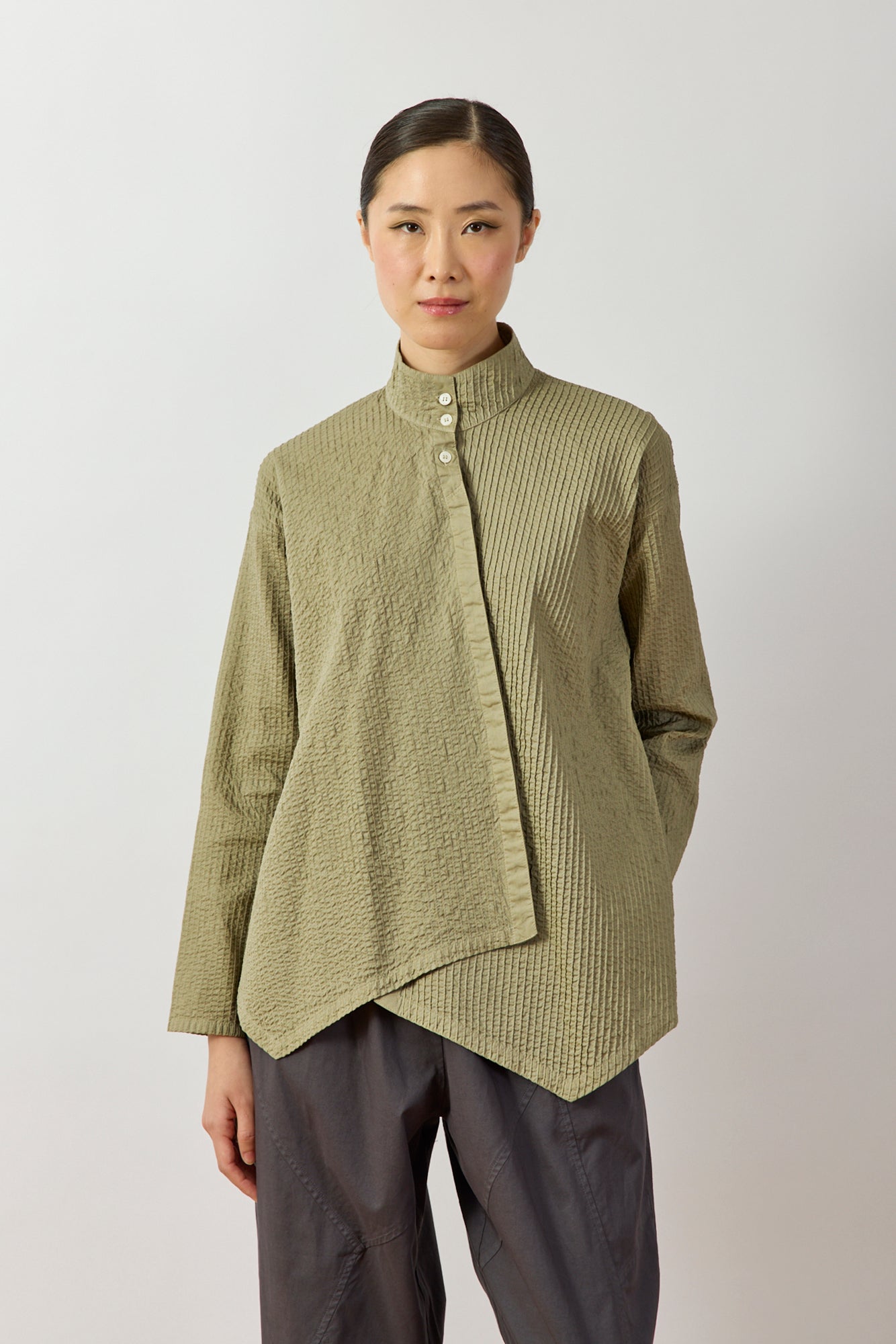 Hasen Asymmetric Shirt