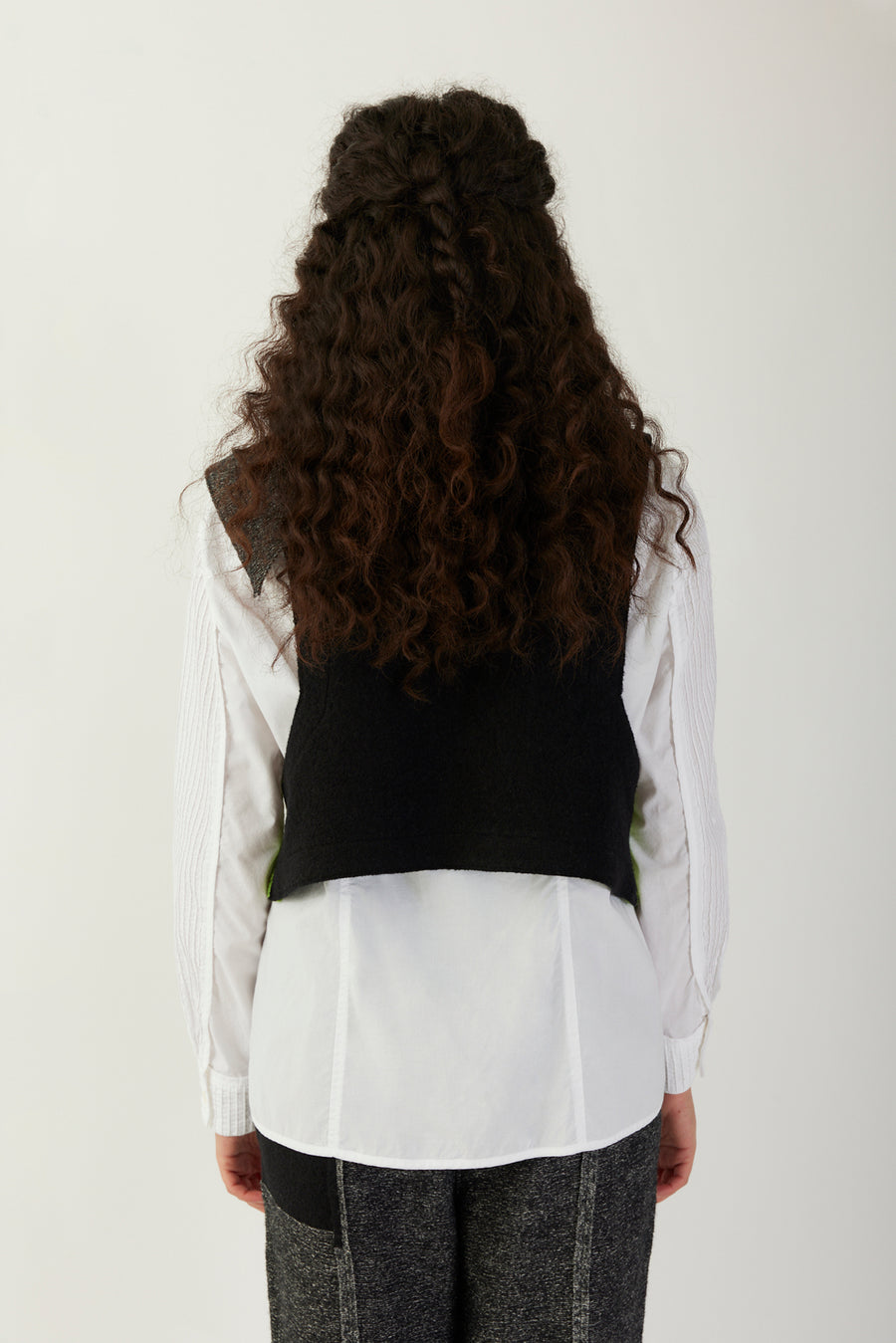 FELTED WOOL WAISTCOAT