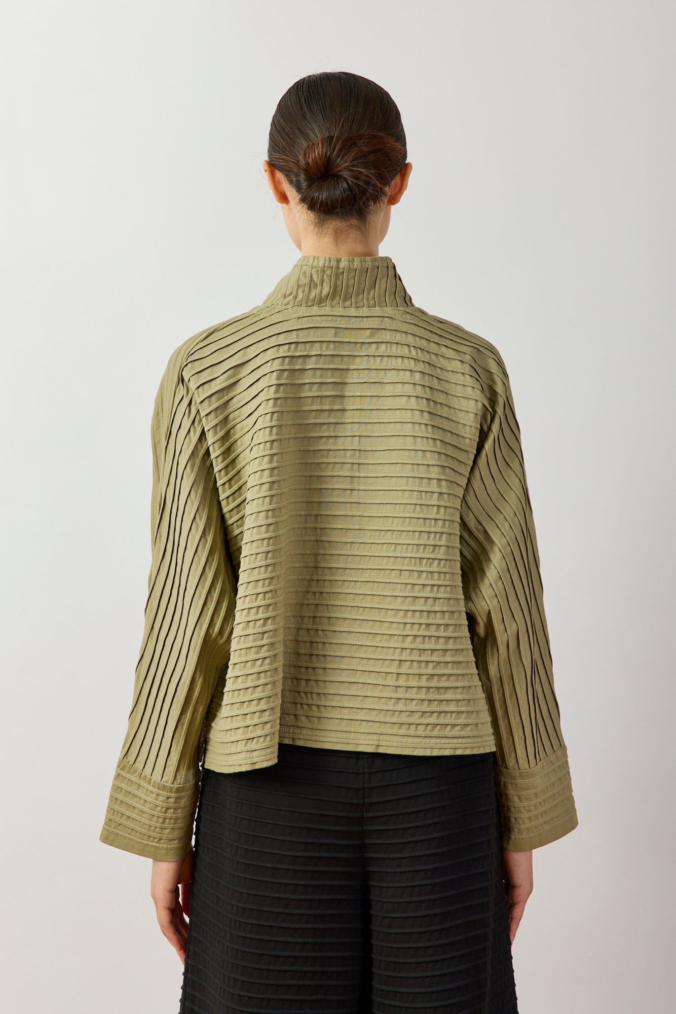 Cropped Jersey Jacket