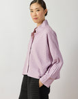 Cropped Jersey Jacket