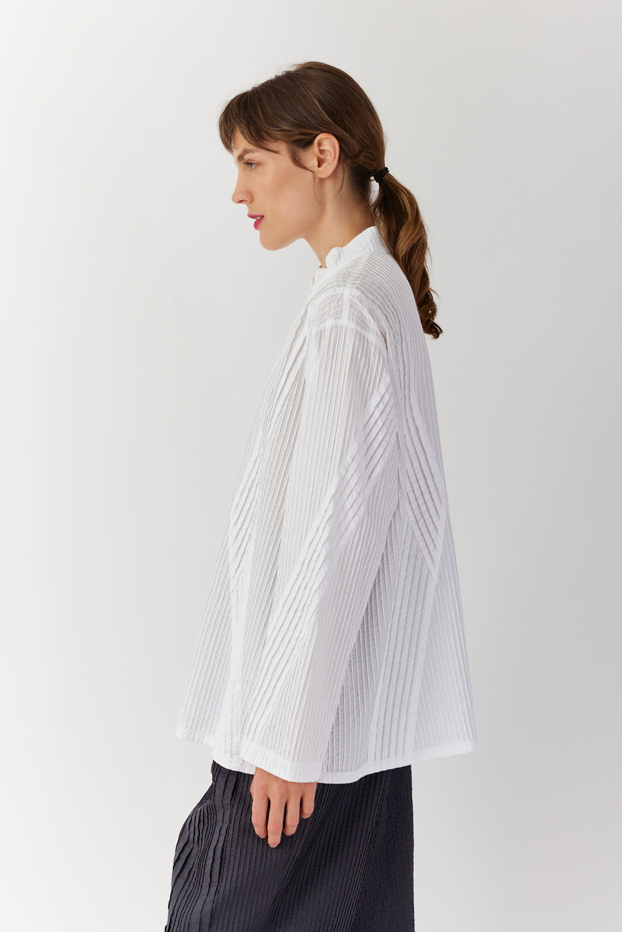 COTTON LAWN OVERSHIRT