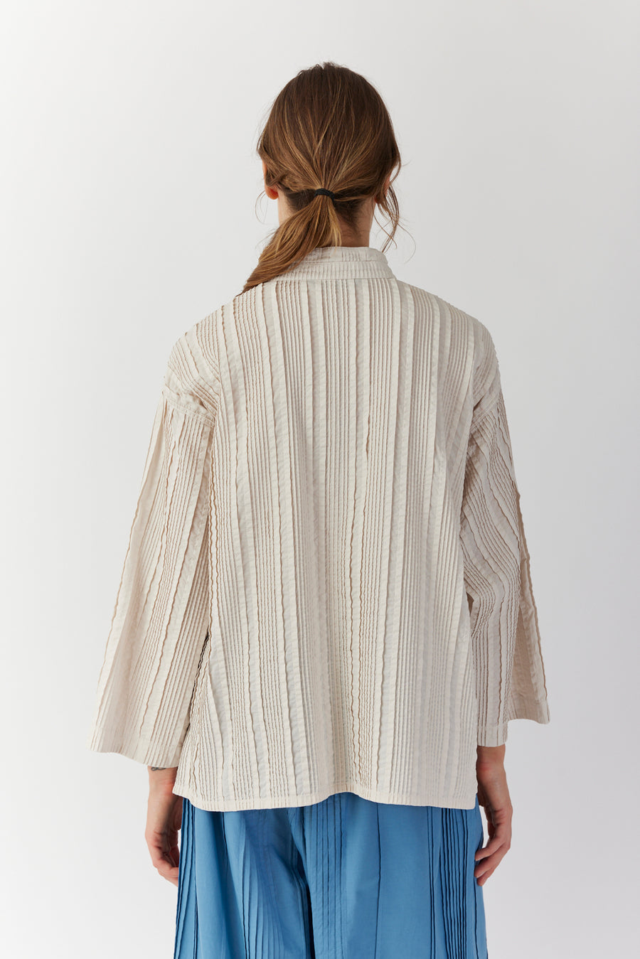 COTTON LAWN OVERSHIRT