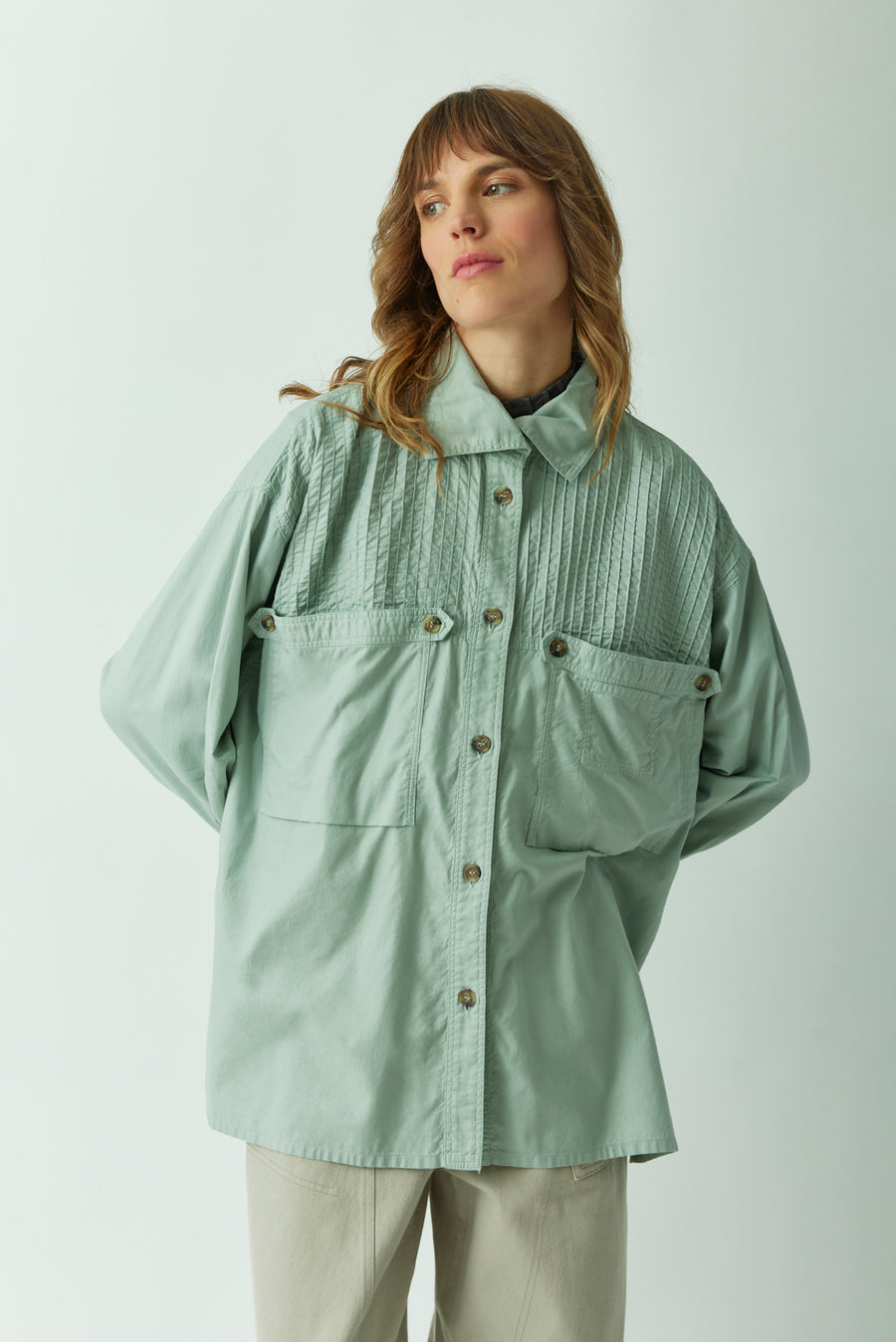 SOFT COTTON TWILL SHIRT