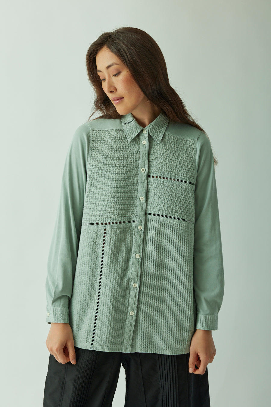 COTTON LACE SHIRT