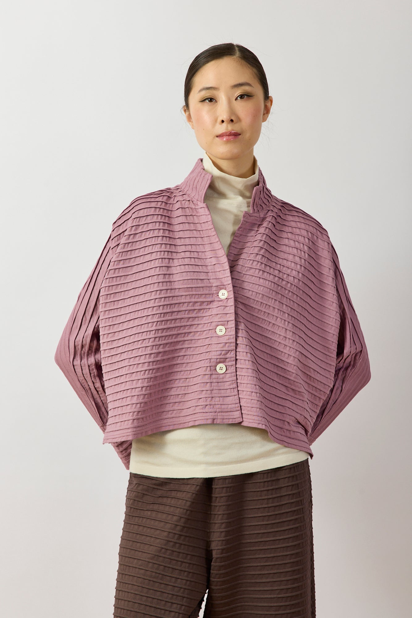 Cropped Jersey Jacket