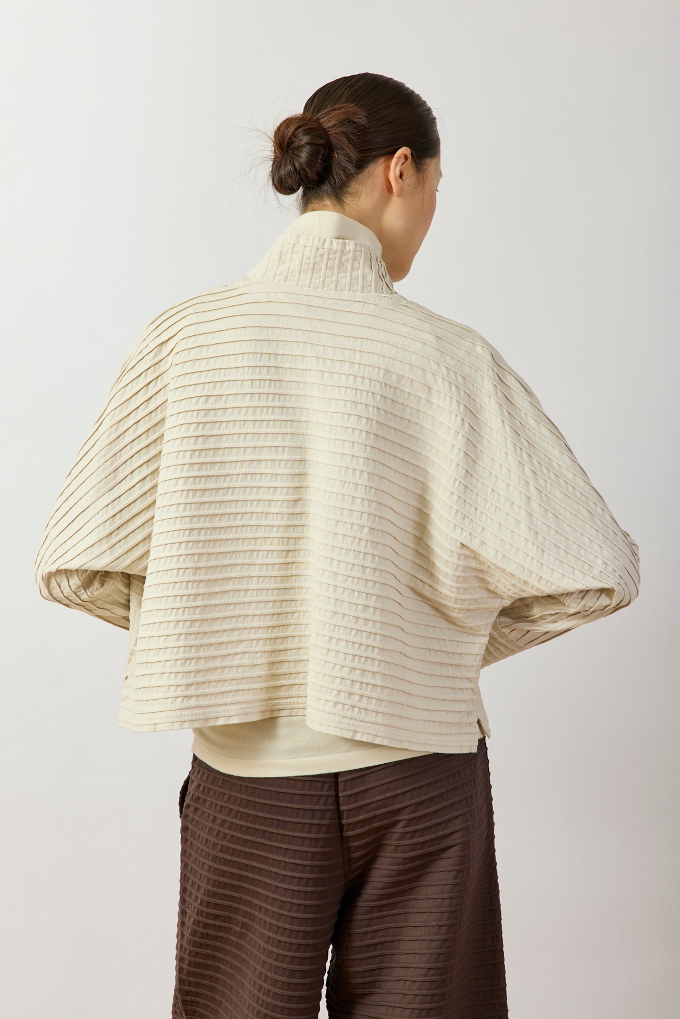 Cropped Jersey Jacket