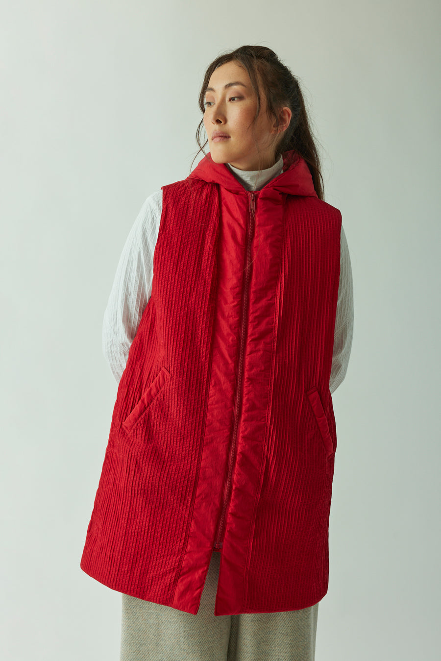 PINTUCK GILET