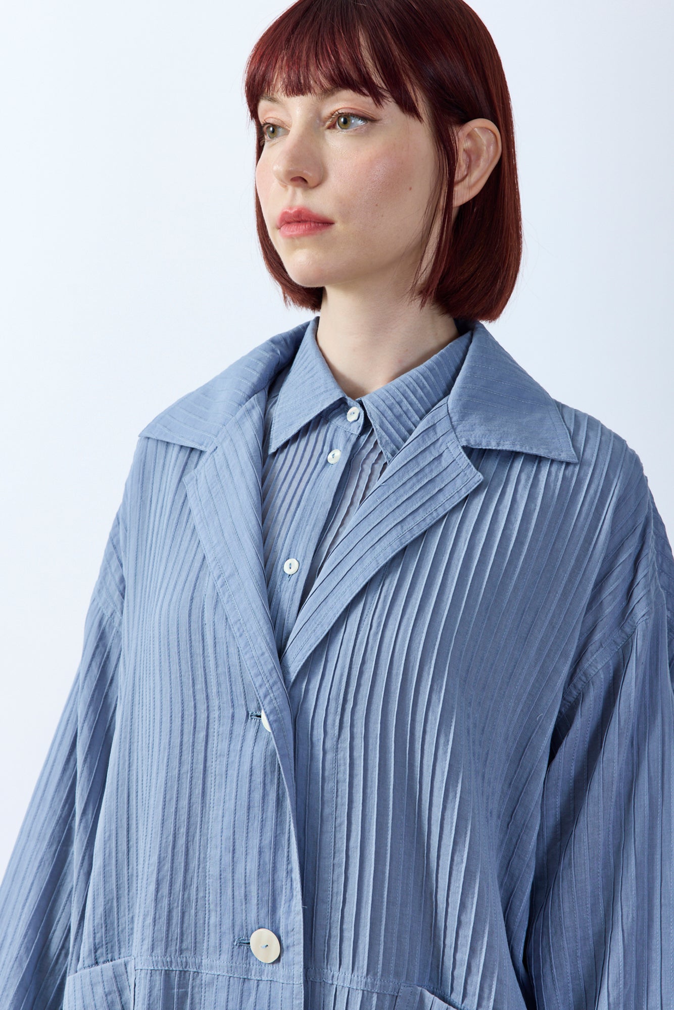 Rongo Cotton Chiffon Jacket
