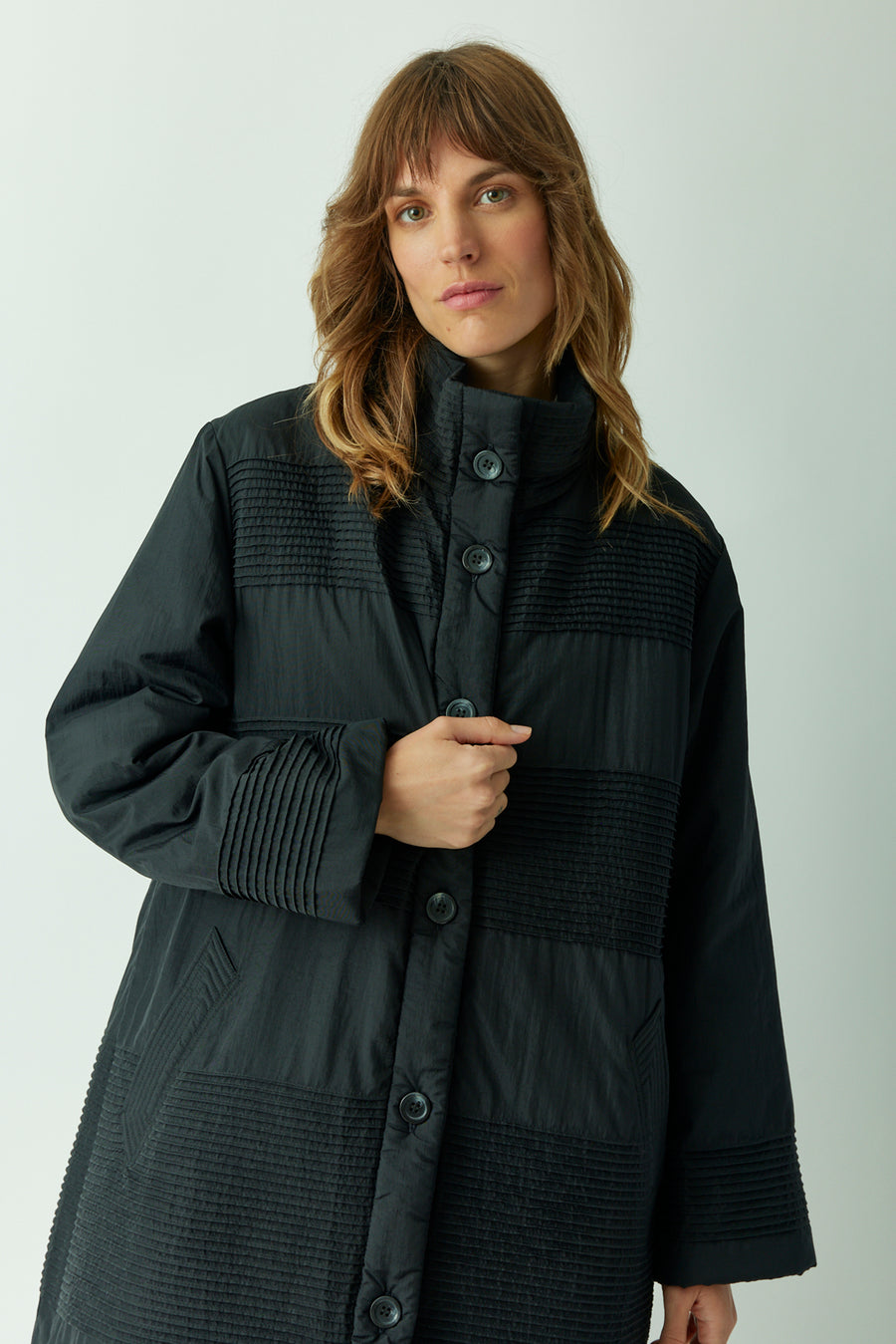 NYLON QUILT COAT