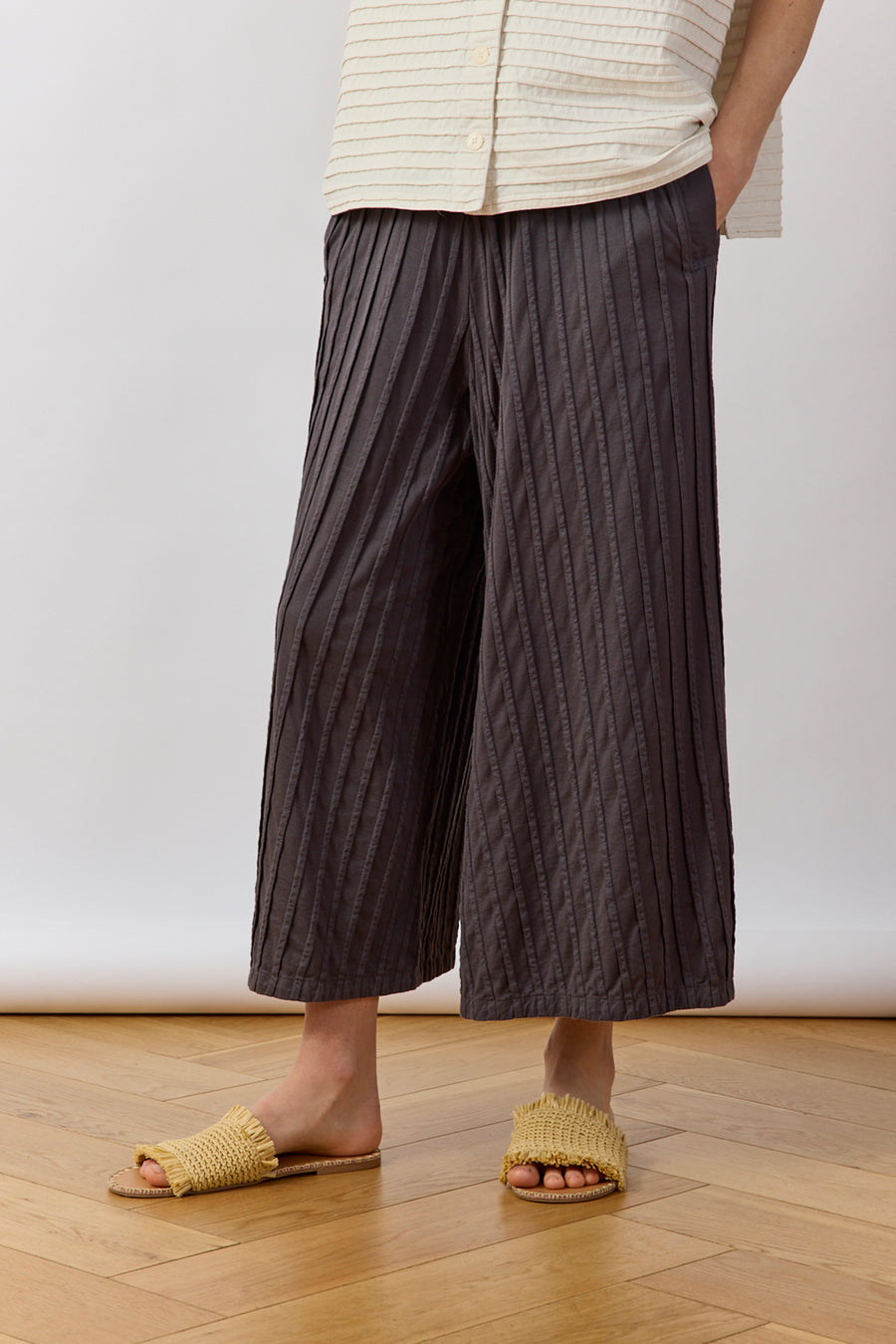 COTTON JERSEY TROUSERS