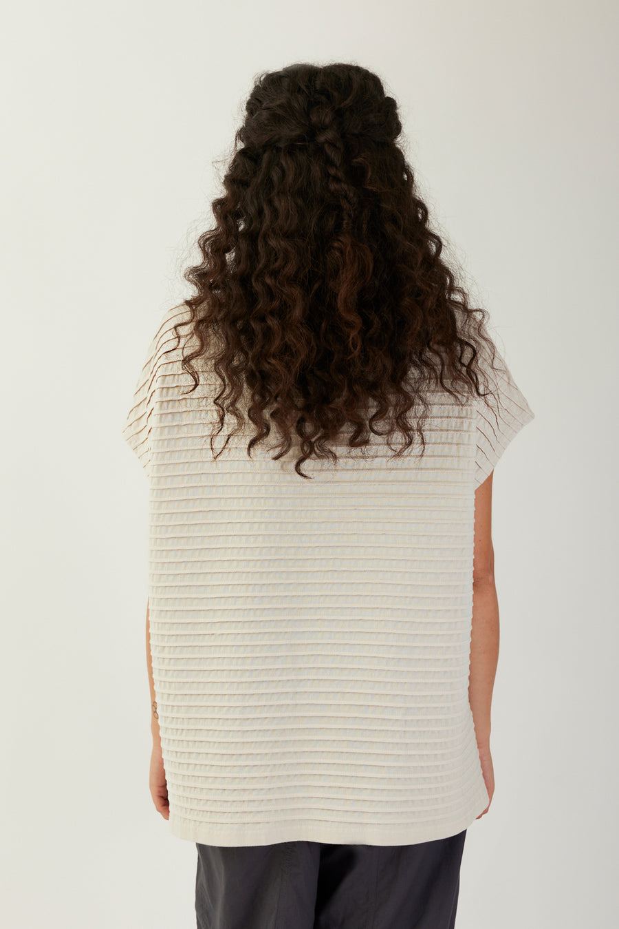 FRENCH SLEEVE JERSEY TOP