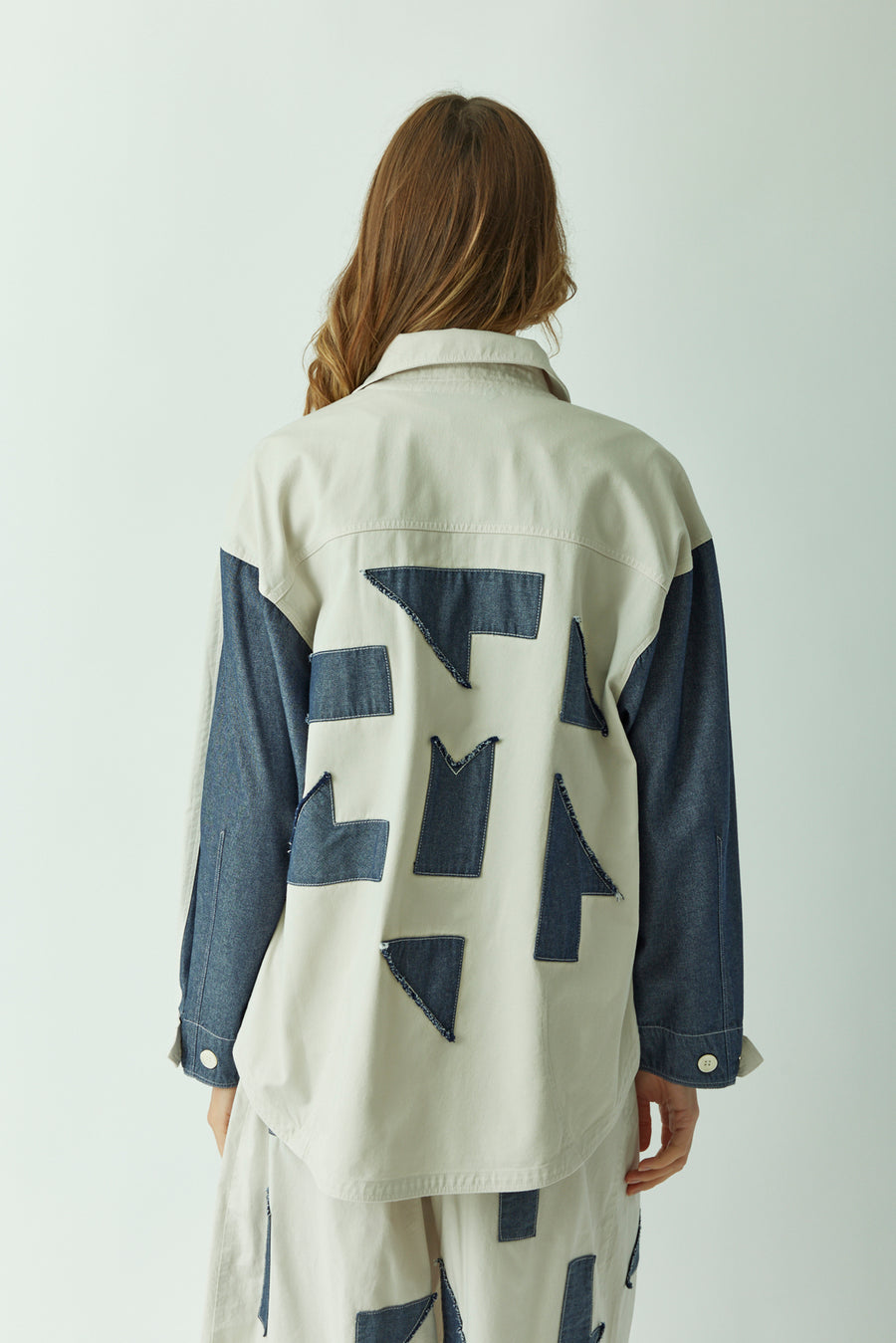 GEO APPLIQUE JACKET