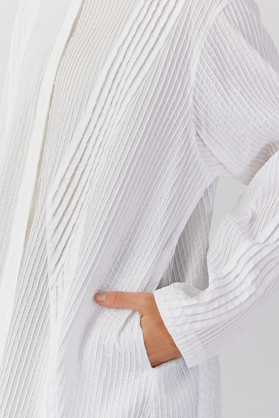 COTTON LAWN OVERSHIRT