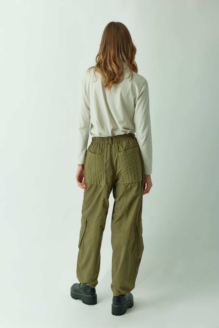 QUILTED PARACHUTE TROUSERS