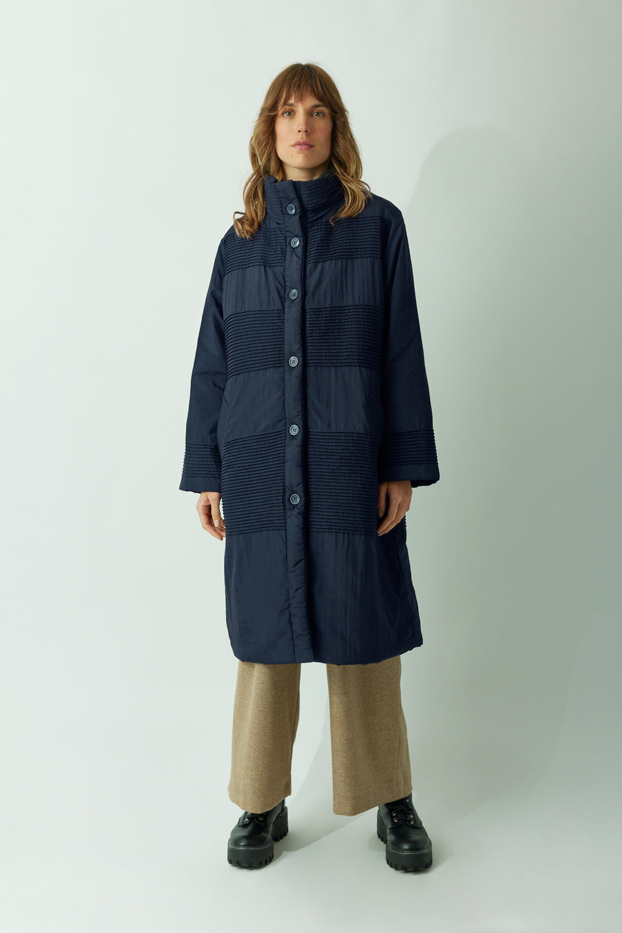 NYLON QUILT COAT