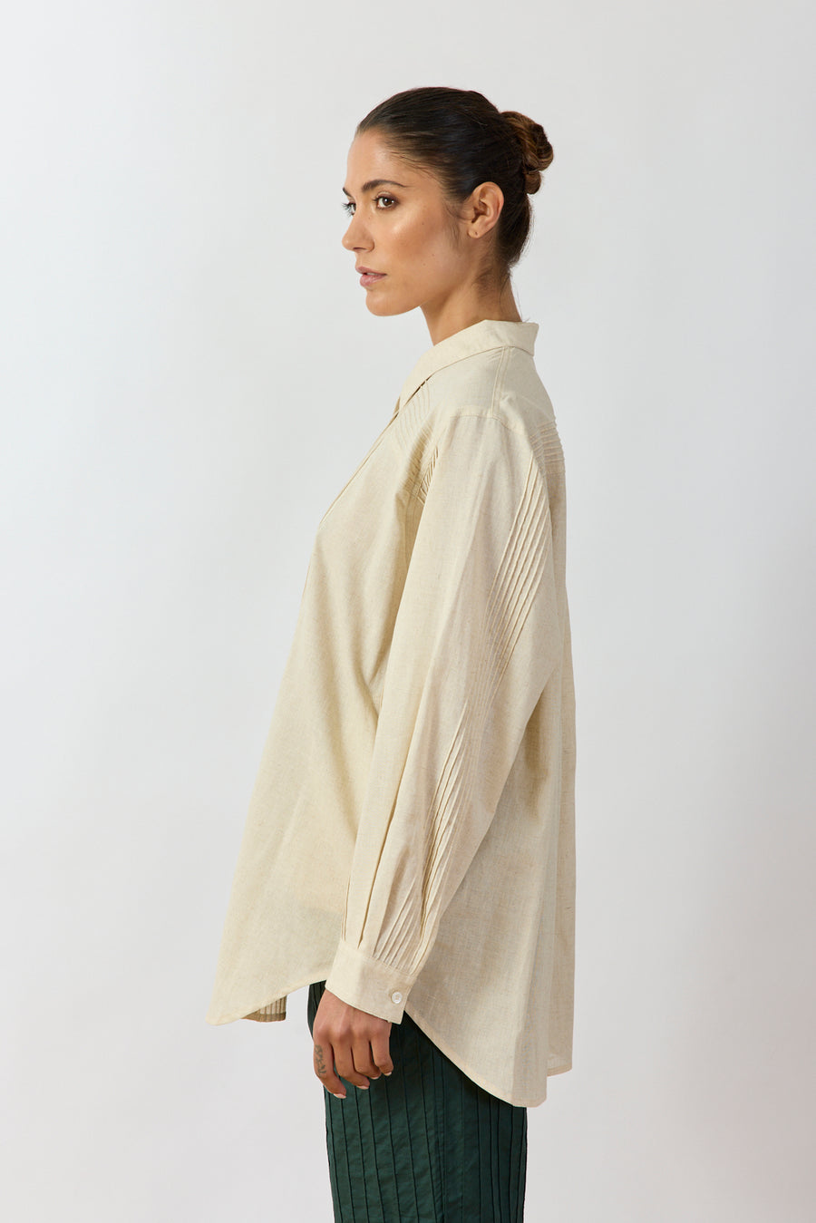 LINEN COTTON SHIRT
