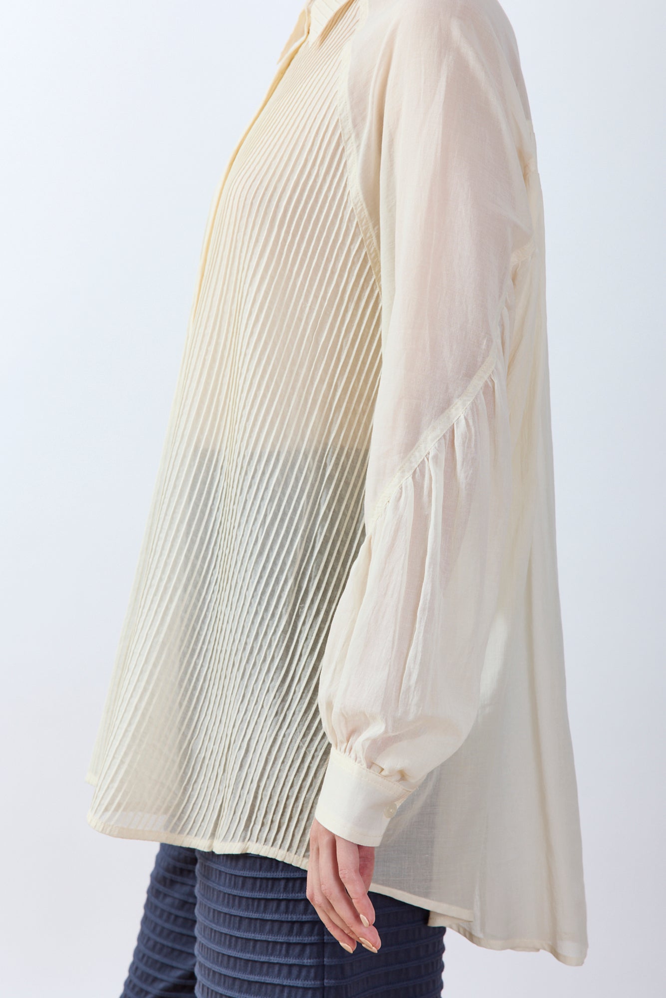 Rongo Cotton Chiffon Shirt