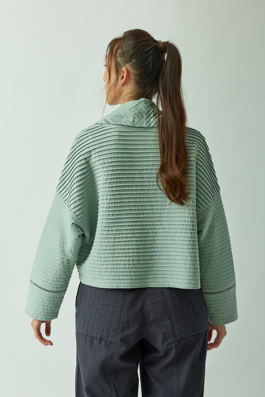 COTTON LACE PULLOVER