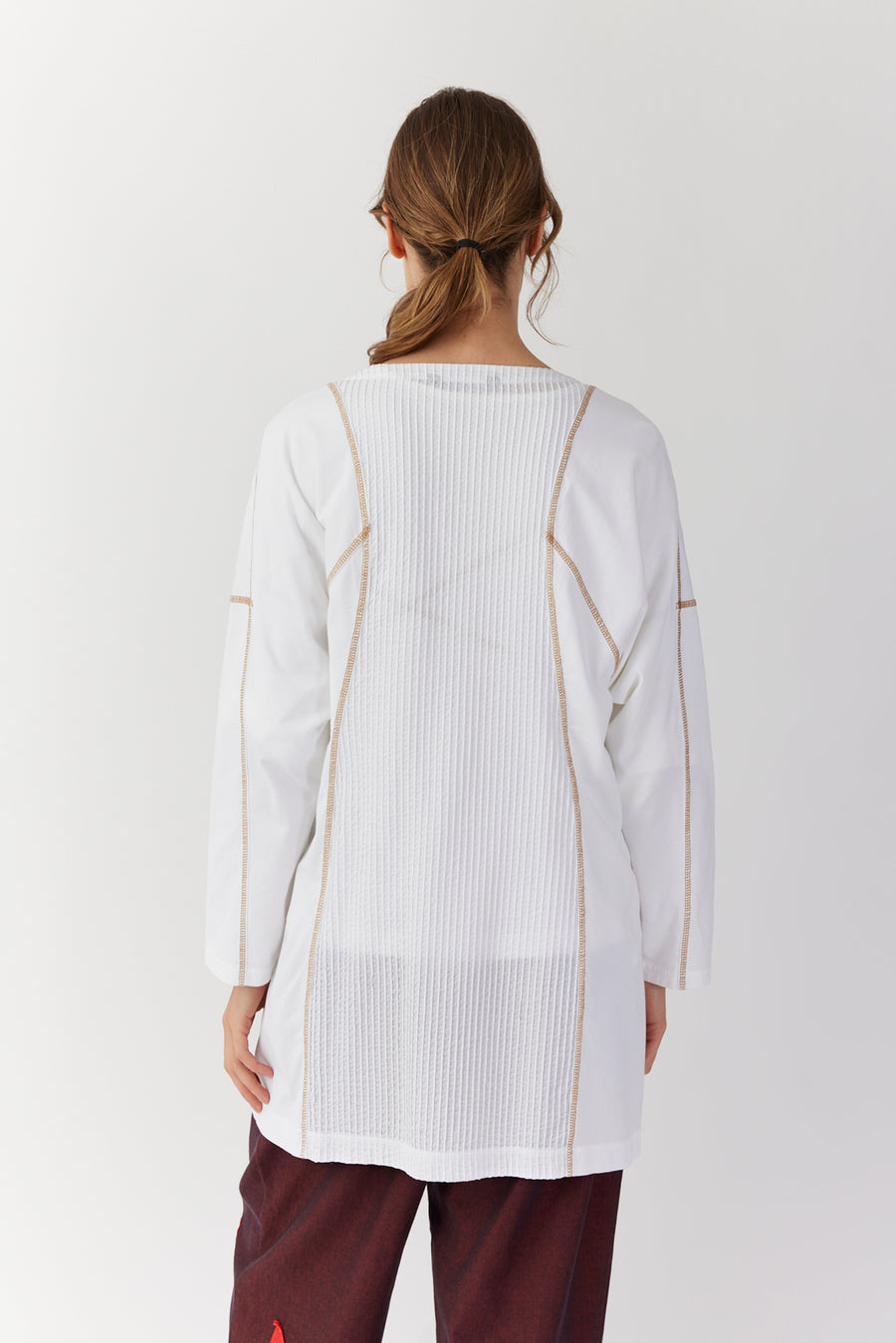 OVERLOCK STITCH HAORI JACKET