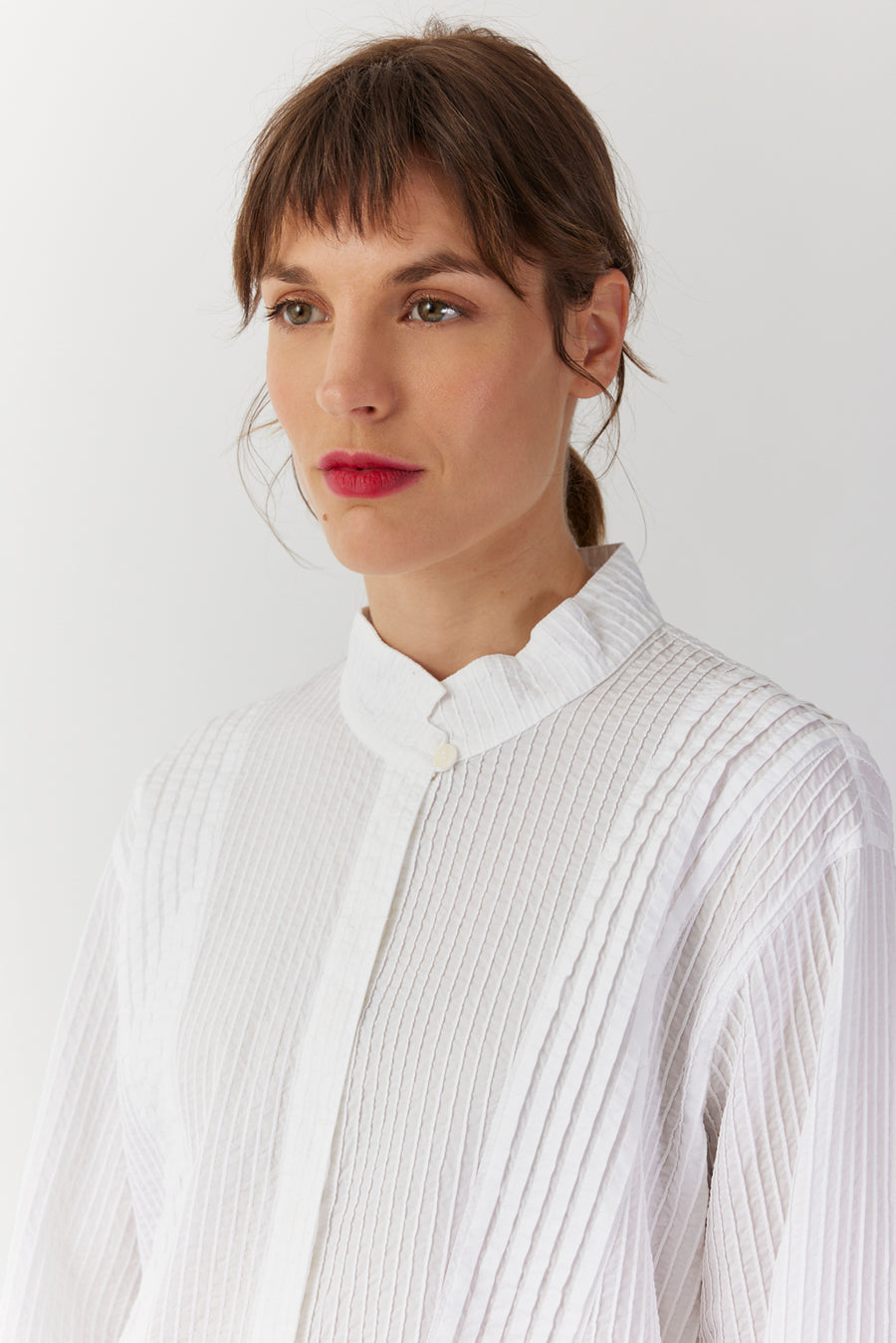 COTTON LAWN OVERSHIRT