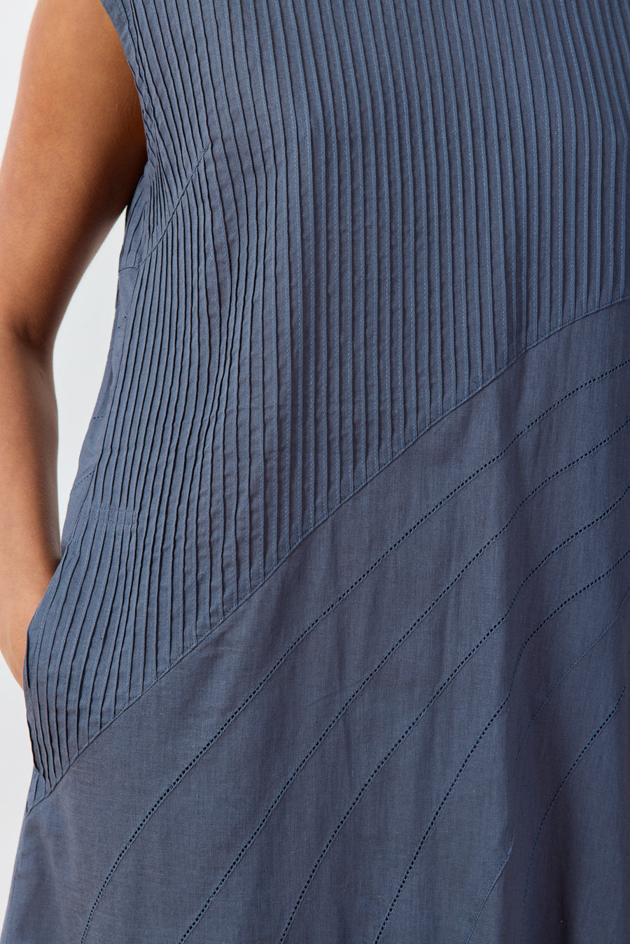 LINEN COTTON DRESS