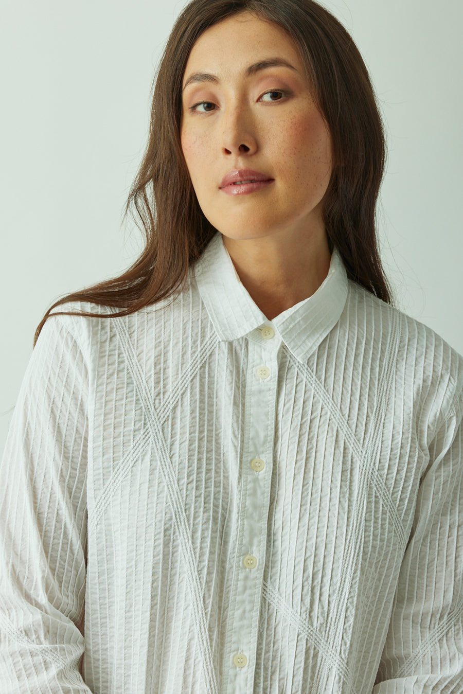 CHAIN STITCH EMBROIDERED SHIRT