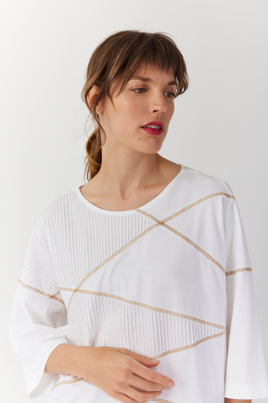 OVERLOCK STITCH TOP