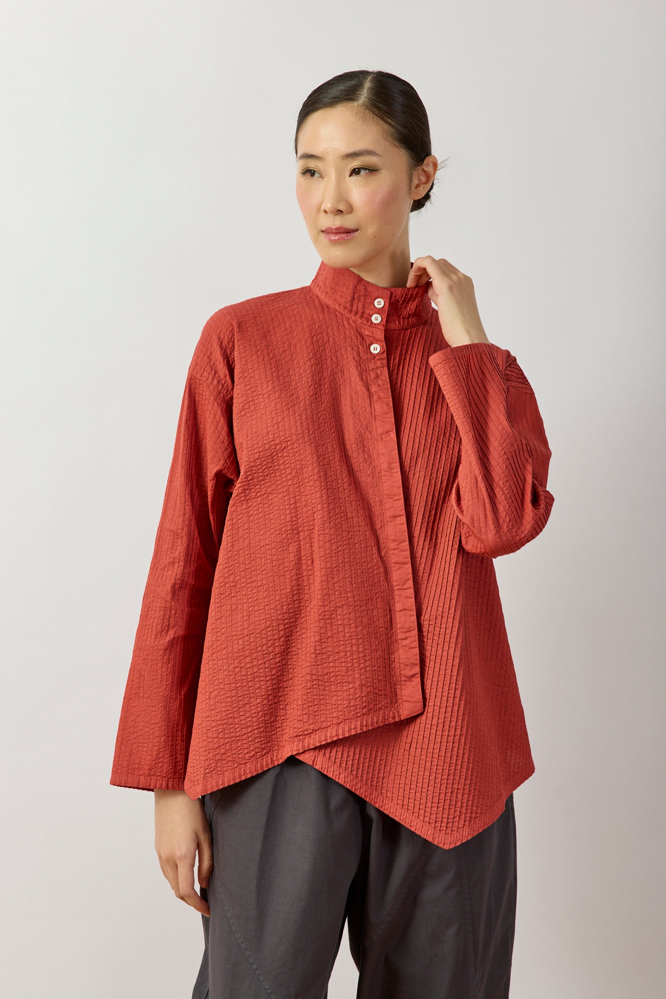 Hasen Asymmetric Shirt