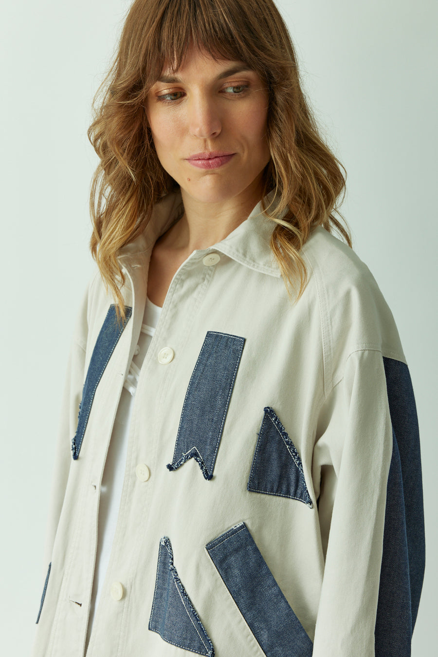 GEO APPLIQUE JACKET