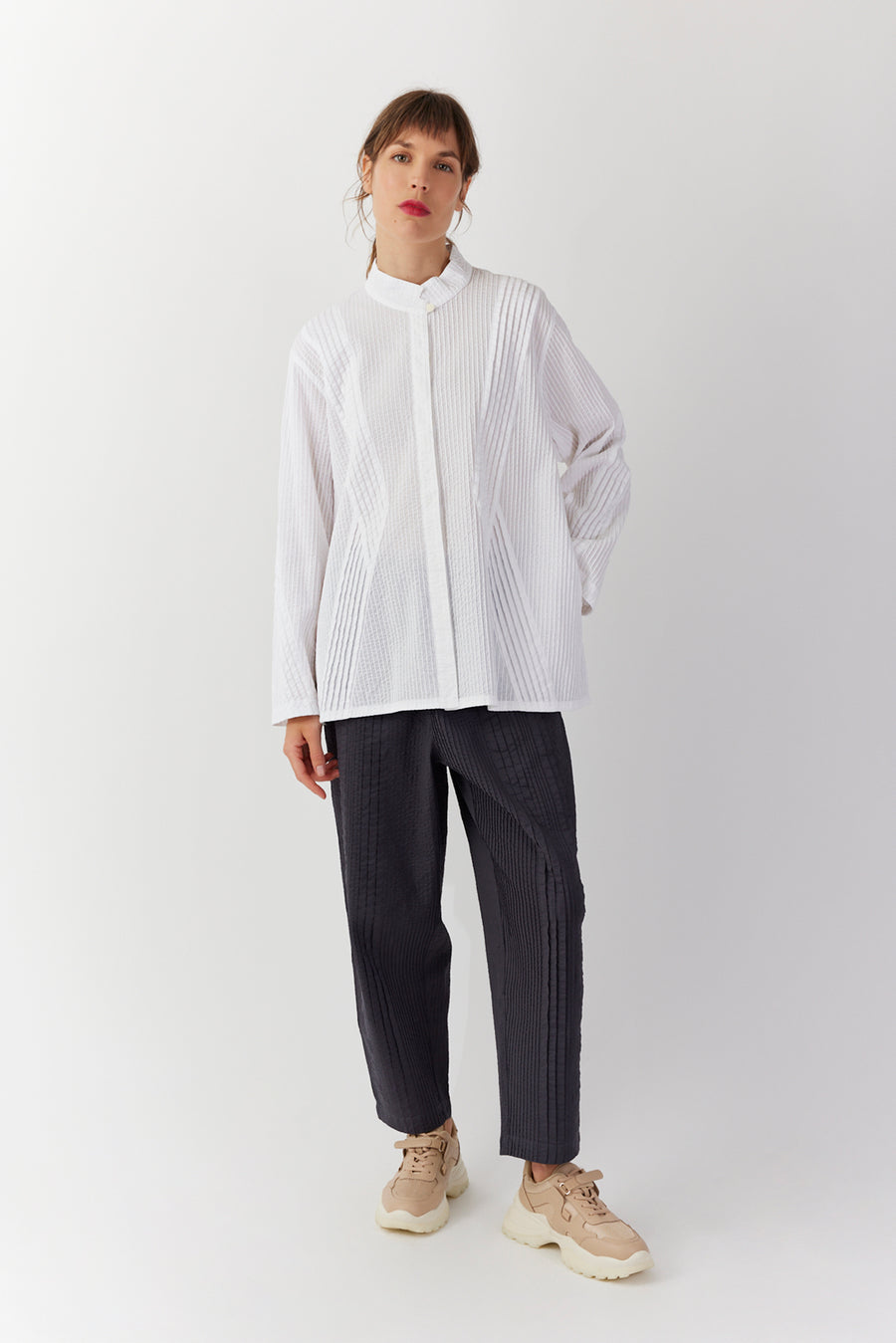 COTTON LAWN OVERSHIRT