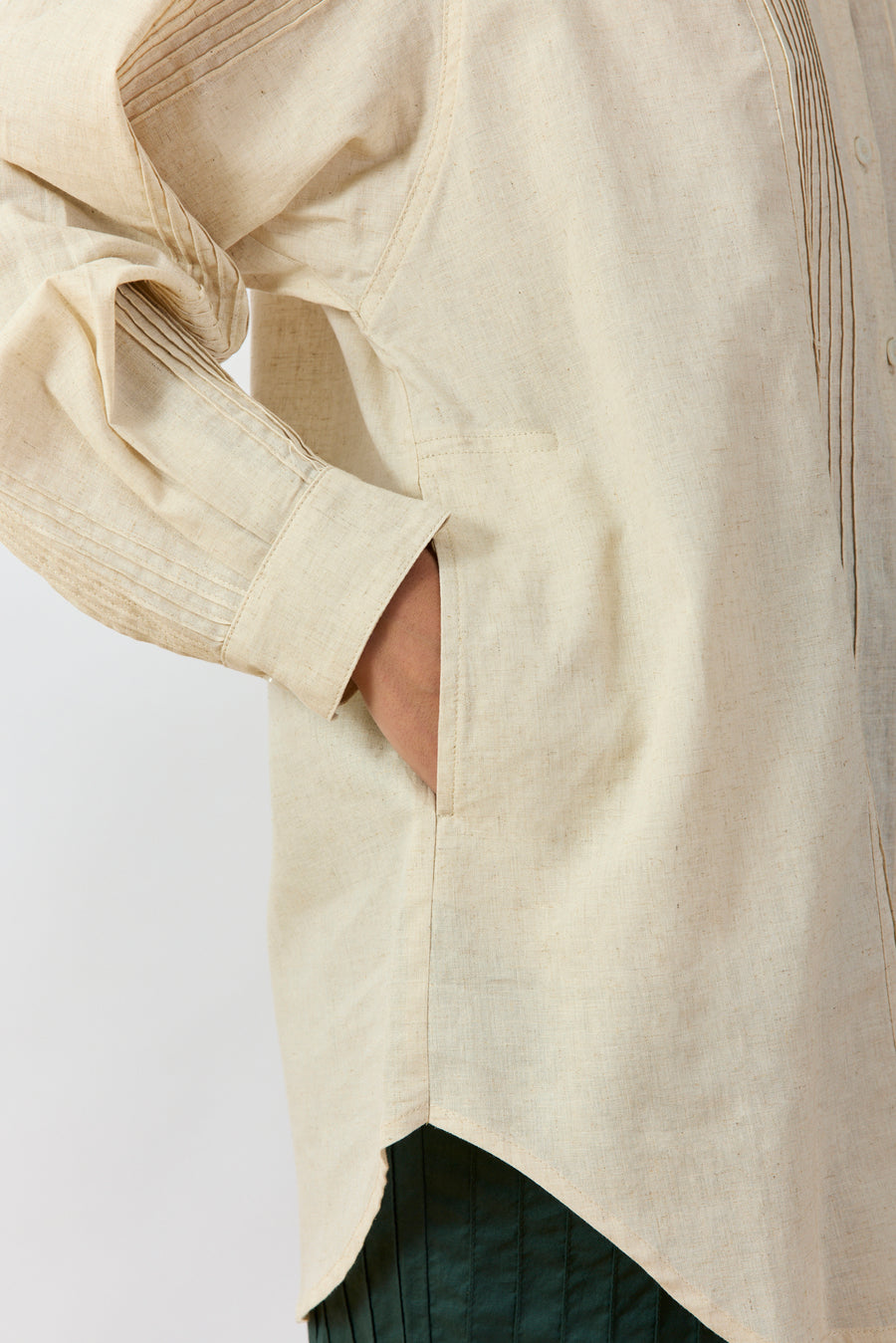 LINEN COTTON SHIRT