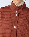 A-line Cotton Jersey Overshirt