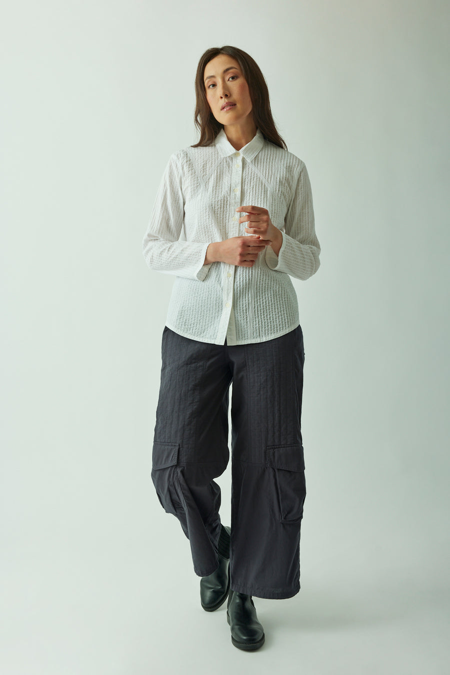 CHAIN STITCH EMBROIDERED SHIRT
