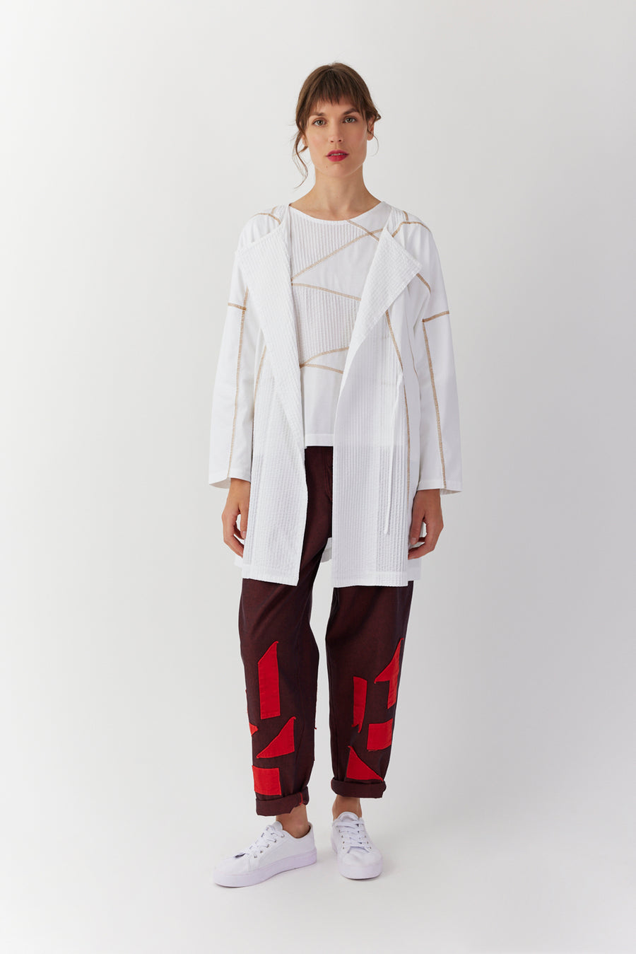 OVERLOCK STITCH HAORI JACKET
