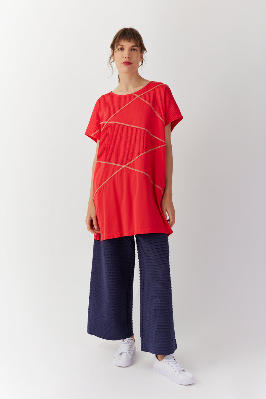 OVERLOCK STITCH TUNIC