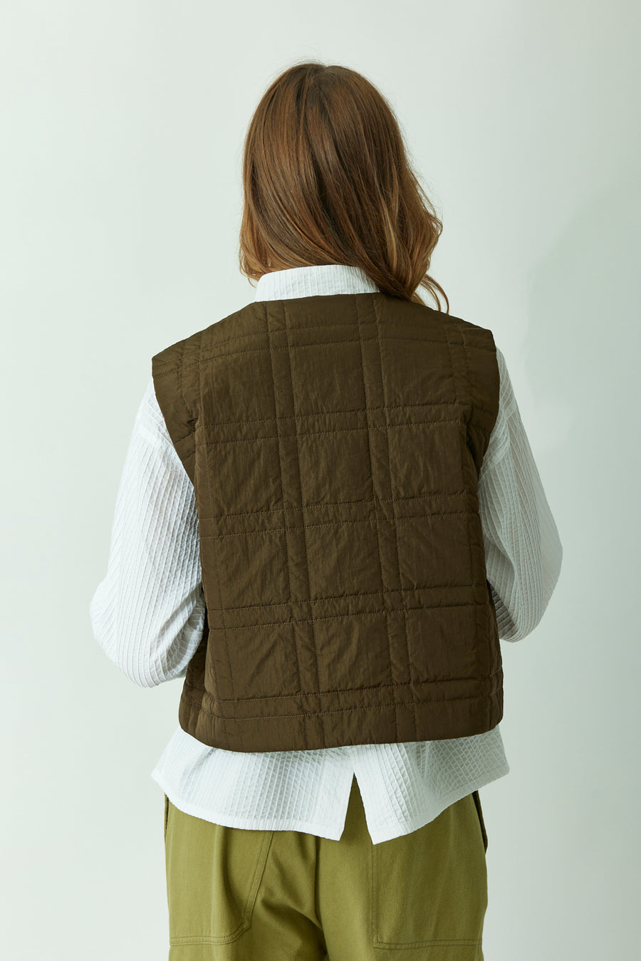 REVERSIBLE QUILTED GILET