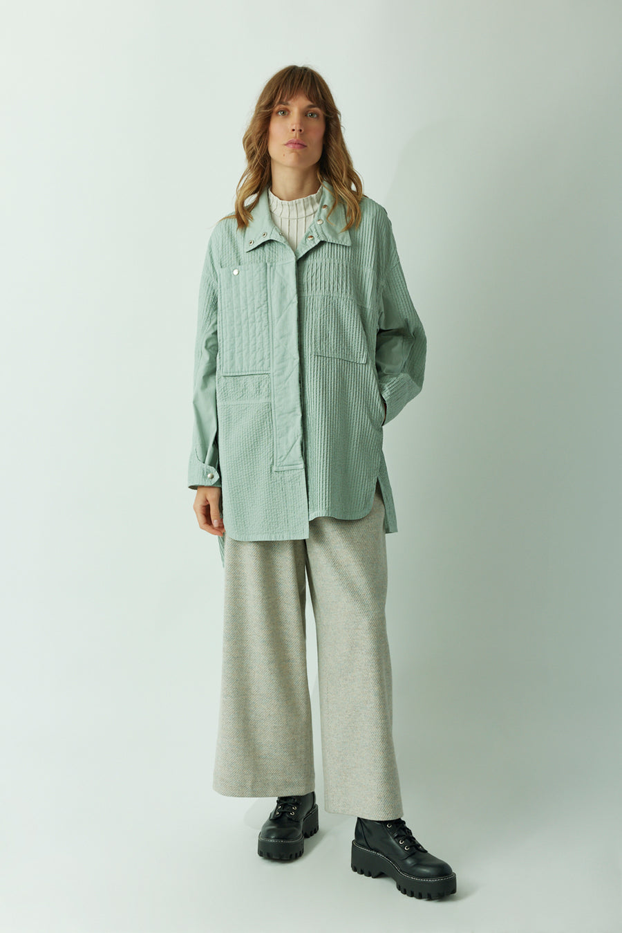 QUILTED OVERSHIRT
