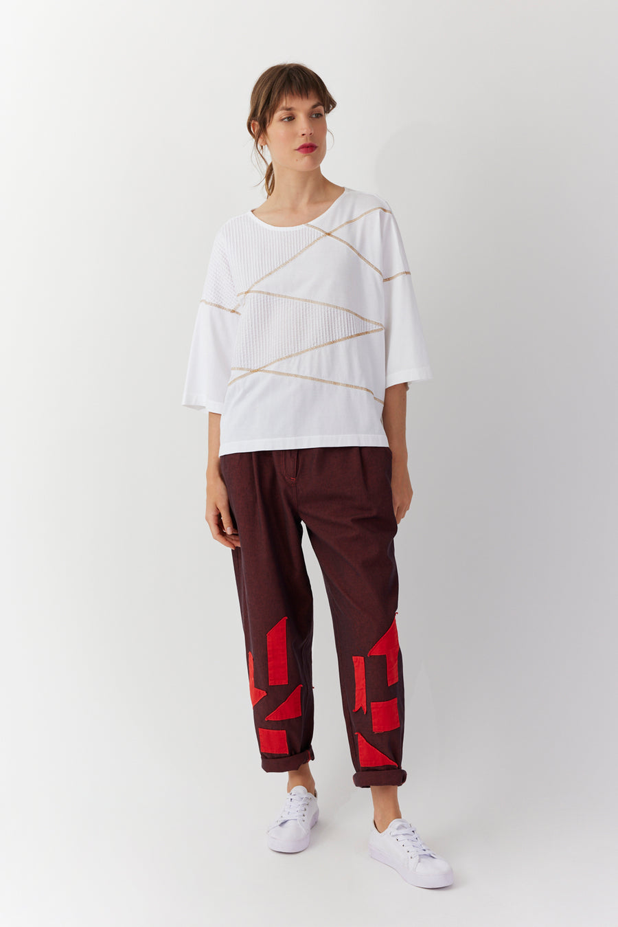 OVERLOCK STITCH TOP