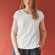 DECO FRENCH SLEEVE TOP