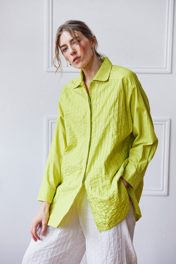 SOFT TWILL LONG SHIRT
