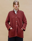 A-line Cotton Jersey Overshirt