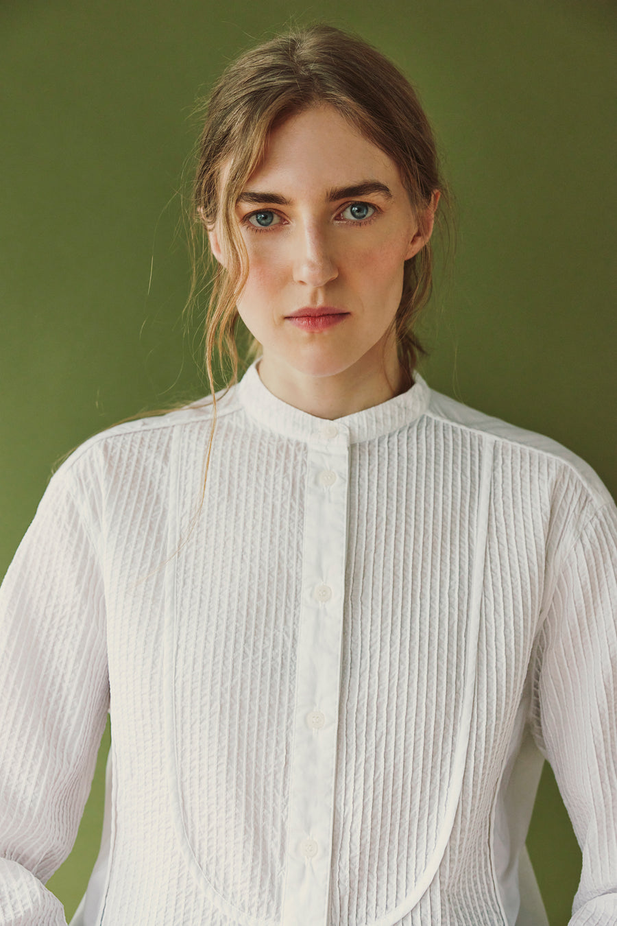 PIPED BIB FRONT SHIRT