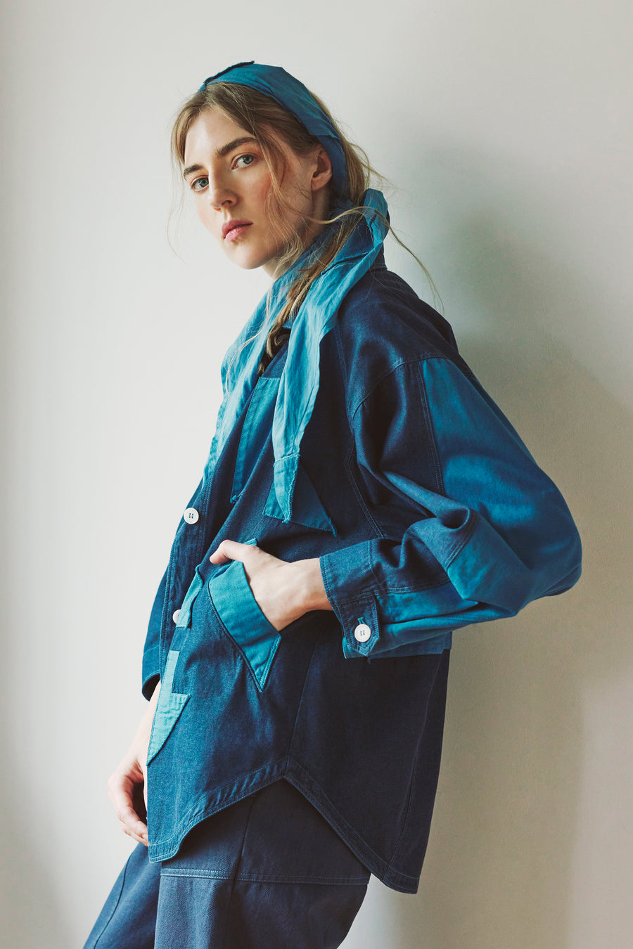 GEO APPLIQUE JACKET