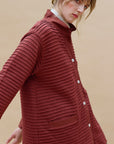 A-line Cotton Jersey Overshirt