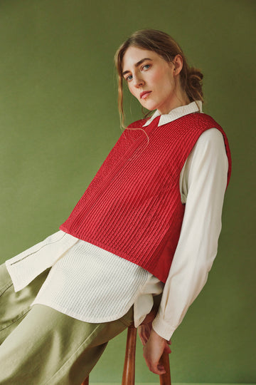 REVERSIBLE QUILTED GILET