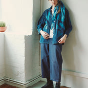 RECYCLED COTTON TWILL TROUSER