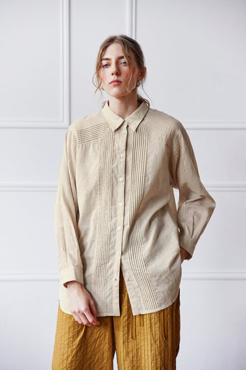 LINEN COTTON SHIRT