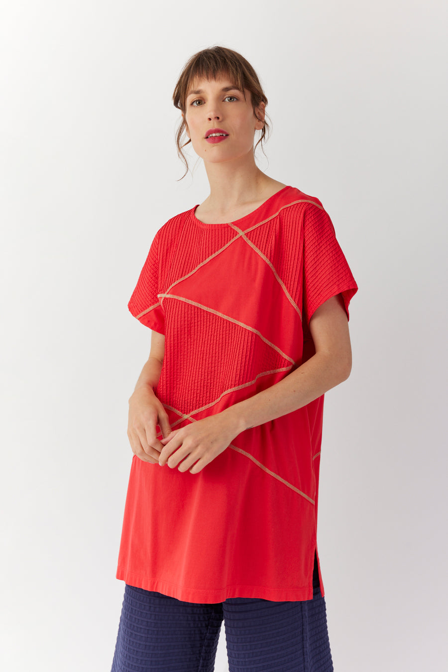 OVERLOCK STITCH TUNIC