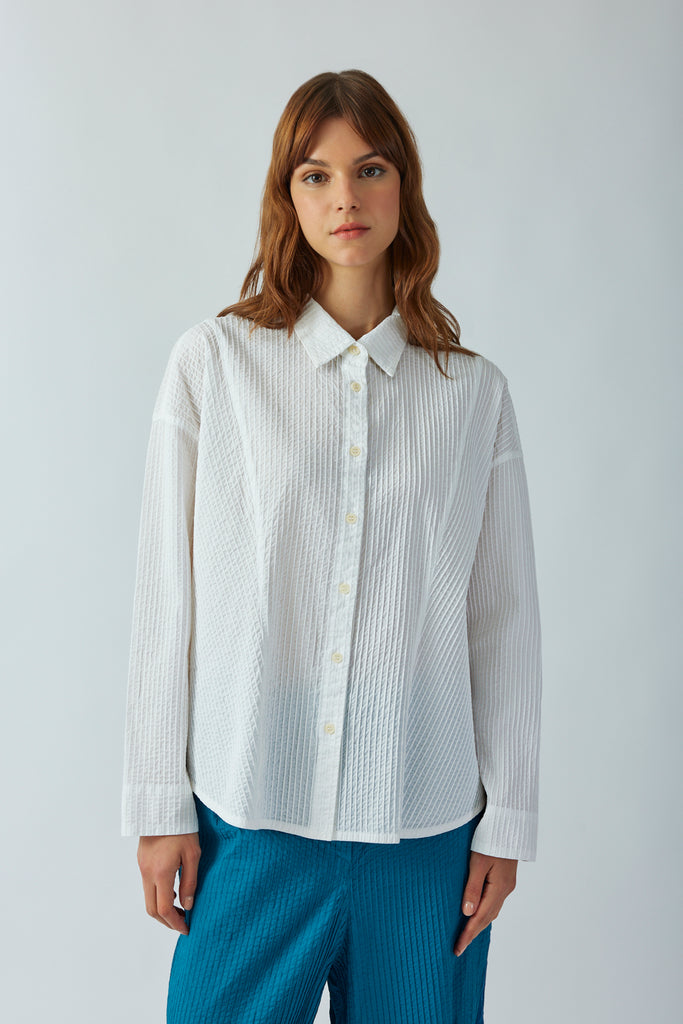 Lawn fitted shirt by Yaccomaricard Autumn Winter 24 Yaccomaricard London